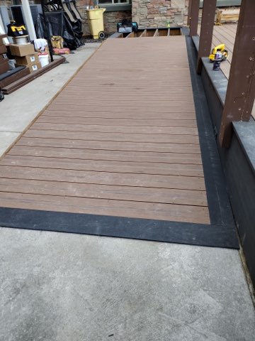 Deck Ramp for Commercial Applications