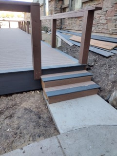 Concrete Patio Deck